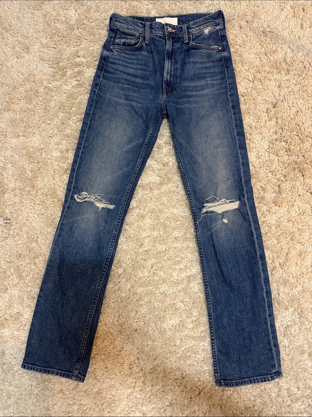 Mother High Waisted Rider Skimp Jean - Picture 2 of 3